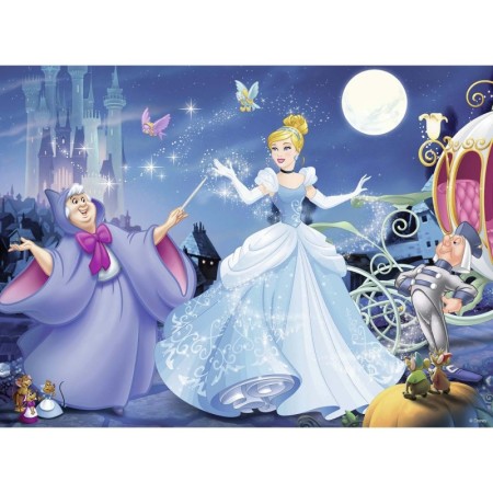 Puzzle cenusareasa 100 piese starline cu sclipici Ravensburger - 1